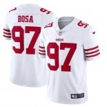 Men's San Francisco 49ers #97 Nike Bosa 2022 New White Vapor Untouchable Stitched Jersey