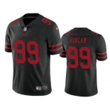 Men's San Francisco 49ers #99 Javon Kinlaw Black 2020 Vapor Untouchable Stitched NFL Nike Limited Jersey
