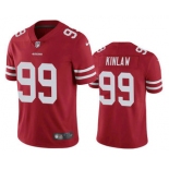Men's San Francisco 49ers #99 Javon Kinlaw Red 2020 Vapor Untouchable Stitched NFL Nike Limited Jersey