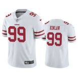 Men's San Francisco 49ers #99 Javon Kinlaw White 2020 Vapor Untouchable Stitched NFL Nike Limited Jersey