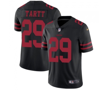Nike 49ers #29 Jaquiski Tartt Black Alternate Men's Stitched NFL Vapor Untouchable Limited Jersey