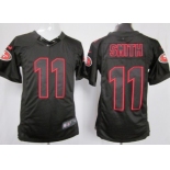 Nike San Francisco 49ers #11 Alex Smith Black Impact Limited Jersey