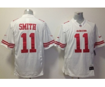 Nike San Francisco 49ers #11 Alex Smith White Limited Jersey