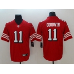 Nike San Francisco 49ers #11 Marquise Goodwin Red 2018 Vapor Untouchable Limited Jersey