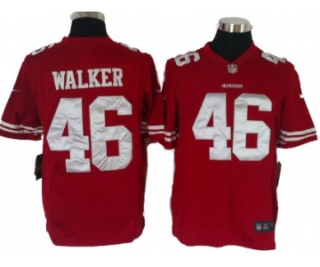 Nike San Francisco 49ers #46 Delanie Walker Red Limited Jersey