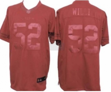 Nike San Francisco 49ers #52 Patrick Willis Drenched Limited Red Jersey