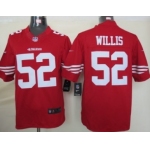 Nike San Francisco 49ers #52 Patrick Willis Red Limited Jersey