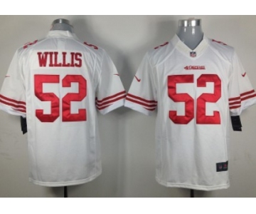 Nike San Francisco 49ers #52 Patrick Willis White Limited Jersey