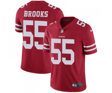 Nike San Francisco 49ers #55 Ahmad Brooks Red Team Color Men's Stitched NFL Vapor Untouchable Limited Jersey