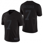 Nike San Francisco 49ers 7 Colin Kaepernick All Black Vapor Untouchable Limited Jersey