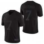 Nike San Francisco 49ers 7 Colin Kaepernick All Black Vapor Untouchable Limited Jersey