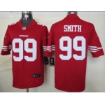 Nike San Francisco 49ers #99 Aldon Smith Red Limited Jersey