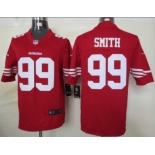 Nike San Francisco 49ers #99 Aldon Smith Red Limited Jersey