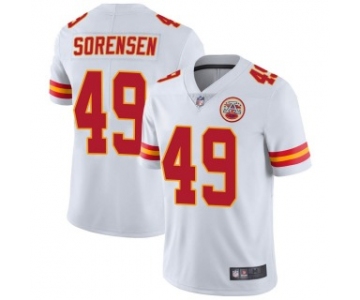 Men's Kansas City Chiefs #49 Daniel Sorensen Vapor Untouchable Jersey - Limited White