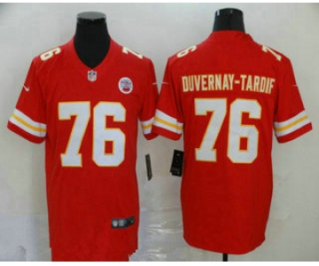 Men's Kansas City Chiefs #76 Laurent Duvernay-Tardif Red 2017 Vapor Untouchable Stitched NFL Nike Limited Jersey