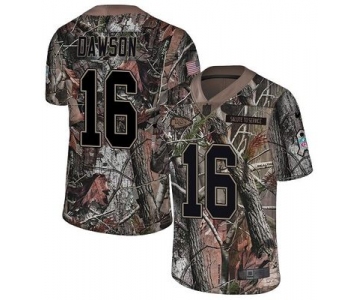 Nike Chiefs #16 Len Dawson Camo Men's Stitched NFL Limited Rush Realtree Jersey
