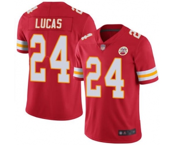 Nike Chiefs 24 Jordan Lucas Red Vapor Untouchable Limited Jersey