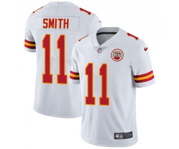 Nike Kansas City Chiefs #11 Alex Smith White Men's Stitched NFL Vapor Untouchable Limited Jersey