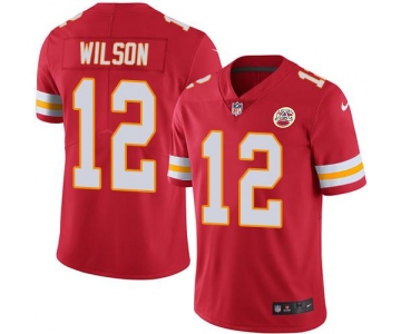 Nike Kansas City Chiefs #12 Albert Wilson Red Team Color Men's Stitched NFL Vapor Untouchable Limited Jersey