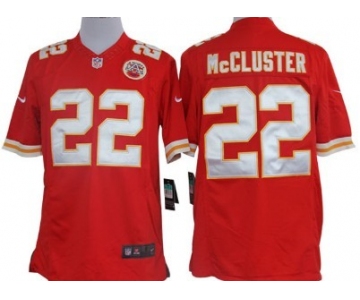 Nike Kansas City Chiefs #22 Dexter McCluster Red Limited Jersey