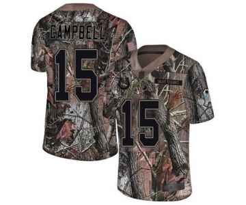 Colts #15 Parris Campbell Camo Men's Stitched Football Limited Rush Realtree Jersey