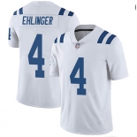 Men's Indianapolis Colts #4 Sam Ehlinger White Vapor Untouchable Stitched Jersey