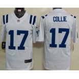 Nike Indianapolis Colts #17 Austin Collie White Limited Jersey