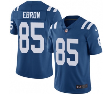 Nike Indianapolis Colts #85 Eric Ebron Royal Blue Team Color Men's Stitched NFL Vapor Untouchable Limited Jersey