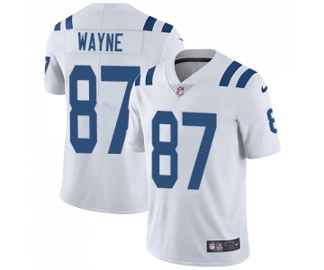 Nike Indianapolis Colts #87 Reggie Wayne White Men's Stitched NFL Vapor Untouchable Limited Jersey