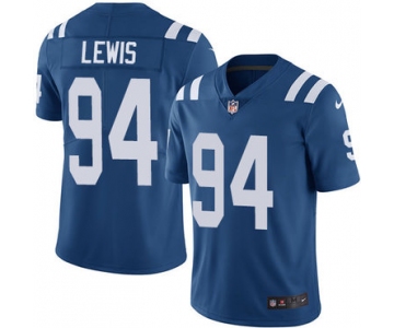 Nike Indianapolis Colts #94 Tyquan Lewis Royal Blue Team Color Men's Stitched NFL Vapor Untouchable Limited Jersey