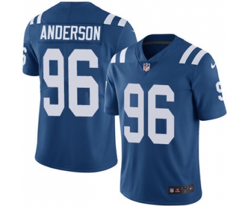 Nike Indianapolis Colts #96 Henry Anderson Royal Blue Team Color Men's Stitched NFL Vapor Untouchable Limited Jersey