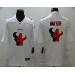 Men's Houston Texans #4 Deshaun Watson White 2020 Shadow Logo Vapor Untouchable Stitched NFL Nike Limited Jersey