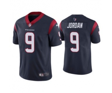 Men's Navy Houston Texans #9 Brevin Jordan Vapor Untouchable Limited Stitched Jersey