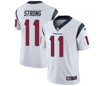Nike Houston Texans #11 Jaelen Strong White Men's Stitched NFL Vapor Untouchable Limited Jersey
