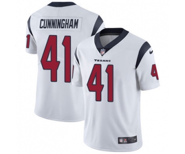 Nike Houston Texans #41 Zach Cunningham White Men's Stitched NFL Vapor Untouchable Limited Jersey