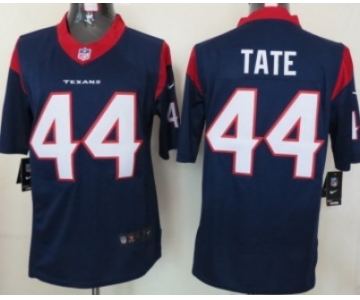 Nike Houston Texans #44 Ben Tate Blue Limited Jersey