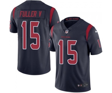 Nike Texans #15 Will Fuller V Navy Blue Men's Stitched NFL Limited Rush Jersey