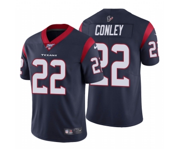 Nike Texans #22 Gareon Conley Men's Navy Vapor Untouchable Limited NFL 100 Jersey