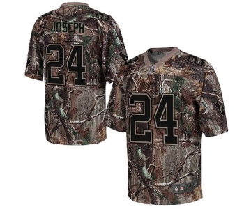Nike Texans #24 Johnathan Joseph Camo Men's Stitched NFL Realtree Elite Jersey