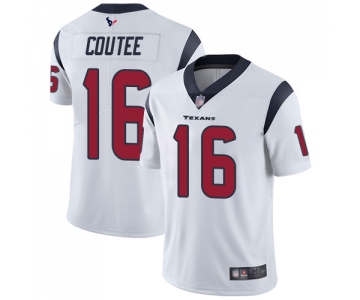 Texans #16 Keke Coutee White Men's Stitched Football Vapor Untouchable Limited Jersey