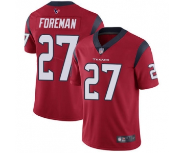 Texans #27 D'Onta Foreman Red Alternate Men's Stitched Football Vapor Untouchable Limited Jersey