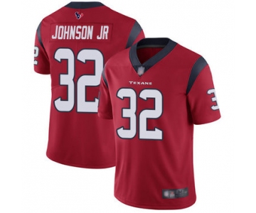 Texans #32 Lonnie Johnson Jr. Red Alternate Men's Stitched Football Vapor Untouchable Limited Jersey