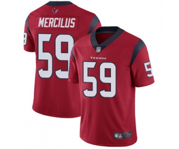 Texans #59 Whitney Mercilus Red Alternate Men's Stitched Football Vapor Untouchable Limited Jersey