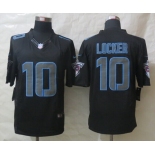 Nike Tennessee Titans #10 Jake Locker Black Impact Limited Jersey