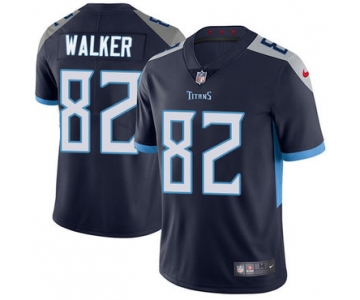 Nike Tennessee Titans #82 Delanie Walker Navy Blue Alternate Men's Stitched NFL Vapor Untouchable Limited Jersey