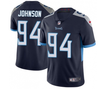 Nike Tennessee Titans #94 Austin Johnson Navy Blue Alternate Men's Stitched NFL Vapor Untouchable Limited Jersey