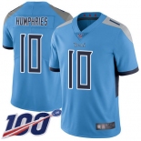 Nike Titans #10 Adam Humphries Light Blue Alternate Men's Stitched NFL 100th Season Vapor Limited Jersey