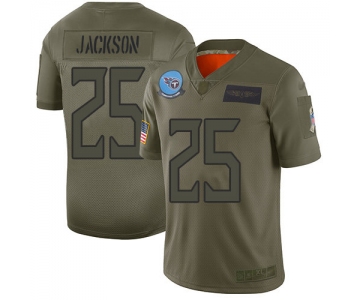 Nike Titans #25 Adoree' Jackson Camo Men's Stitched NFL Limited 2019 Salute To Service Jersey