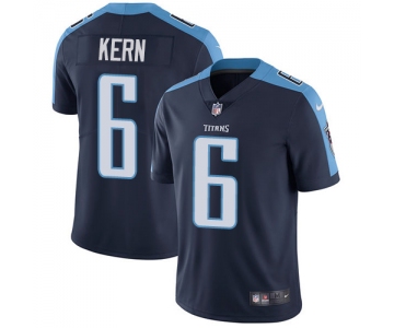 Nike Titans #6 Brett Kern Navy Blue Alternate Men's Stitched NFL Vapor Untouchable Limited Jersey