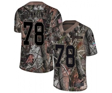 Nike Titans #78 Jack Conklin Camo Men's Stitched NFL Limited Rush Realtree Jersey
